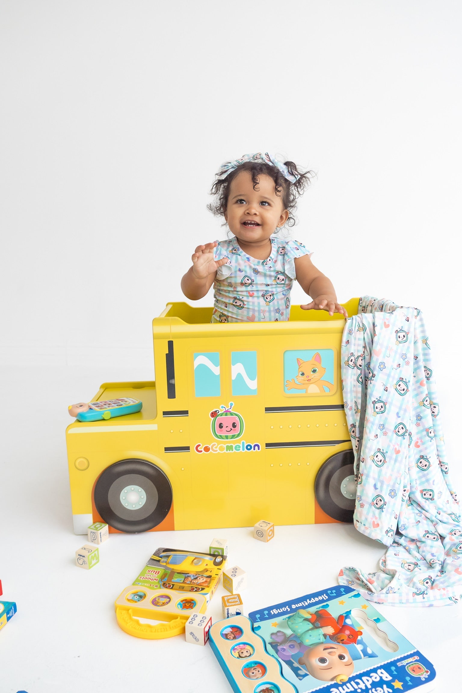 Dream Big Little Co X Cocomelon Springtime Melon Dream Cap Seeve Top