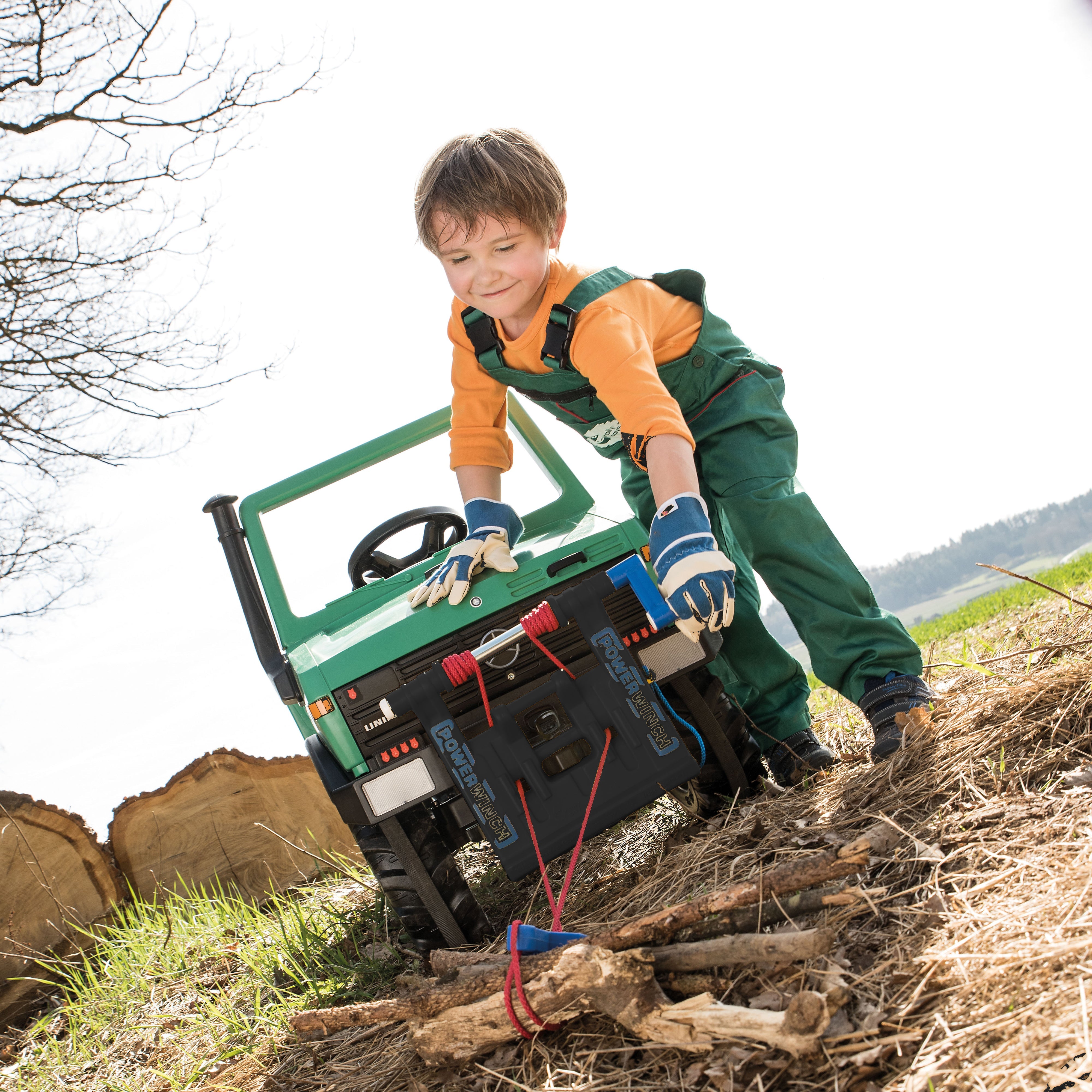 Power Winch Tractor Accessory