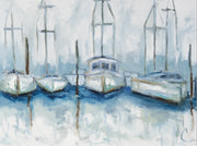 Docked In Sea Glass Ii Print