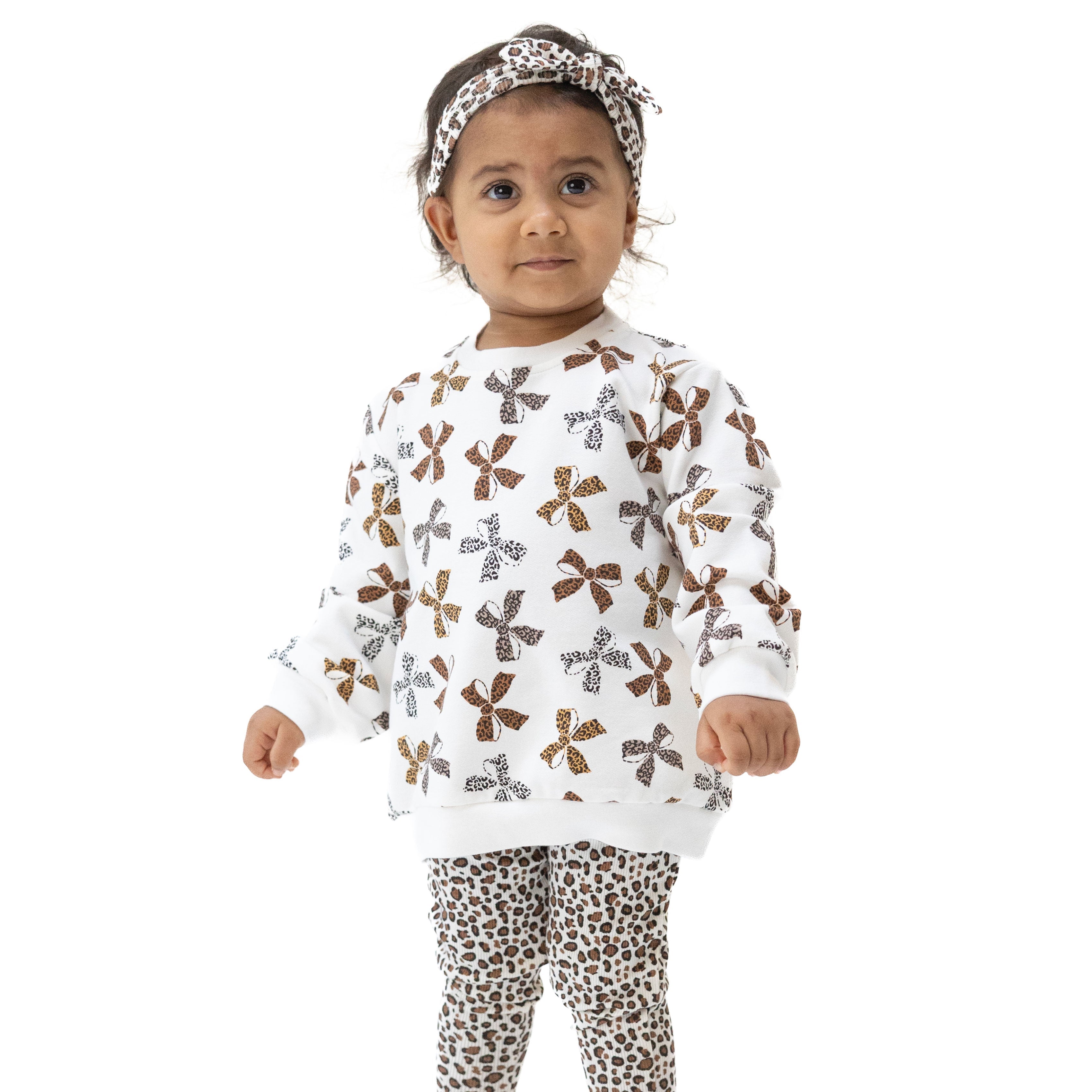 Leopard French Terry - Oversized Sweatshirt