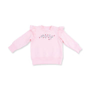Christmas Lights Merry - Ruffle Sweatshirt