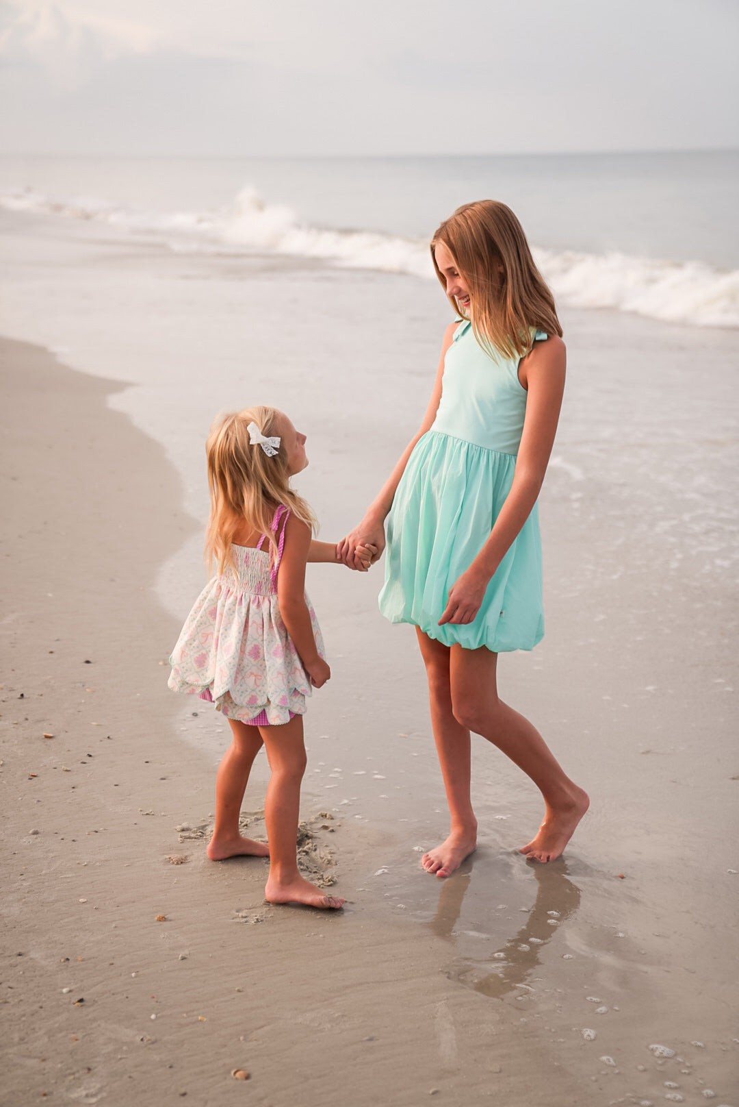 Floral Fancies Scallop Tunic Set