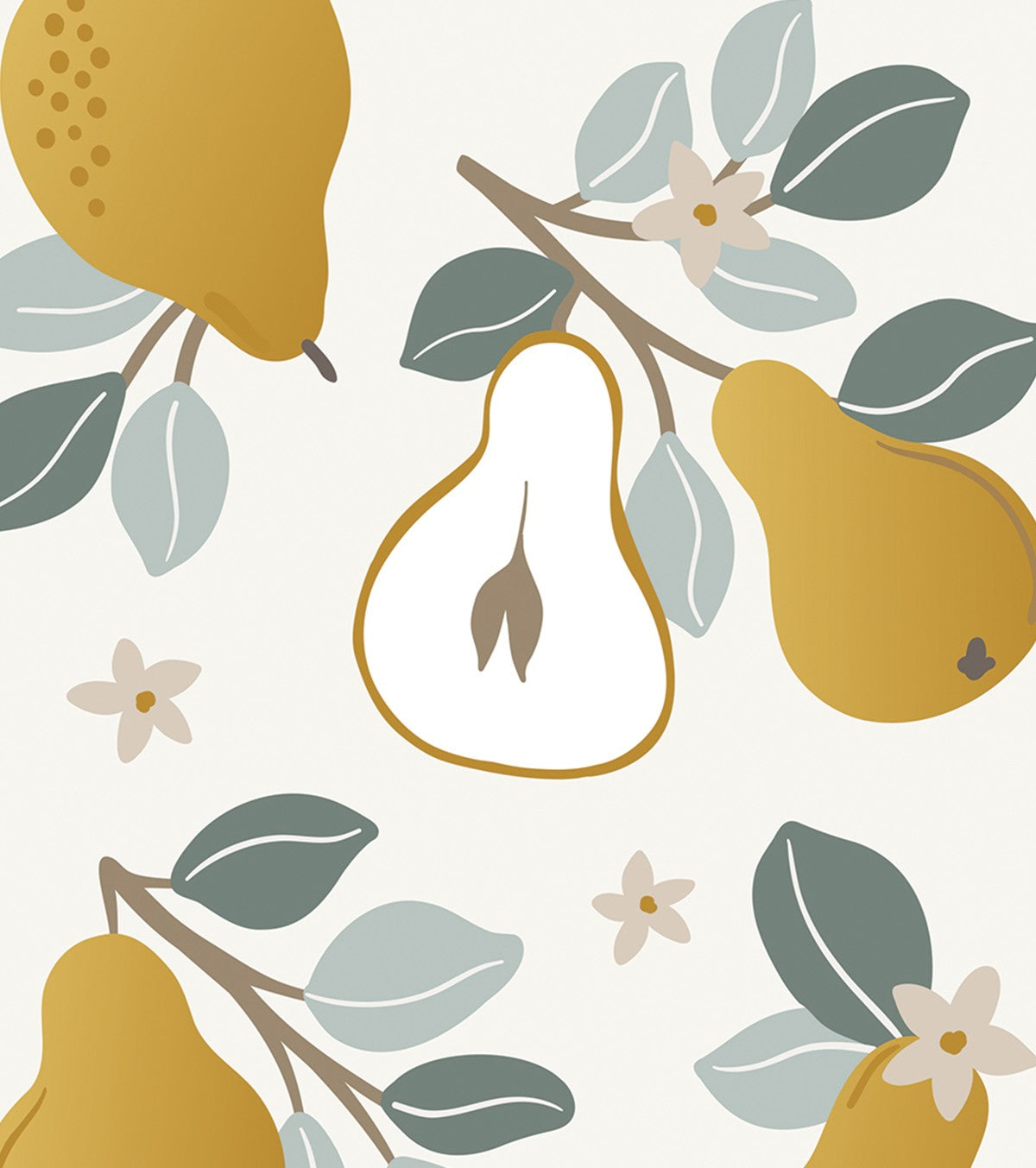 Louise - Children's Poster - Pears