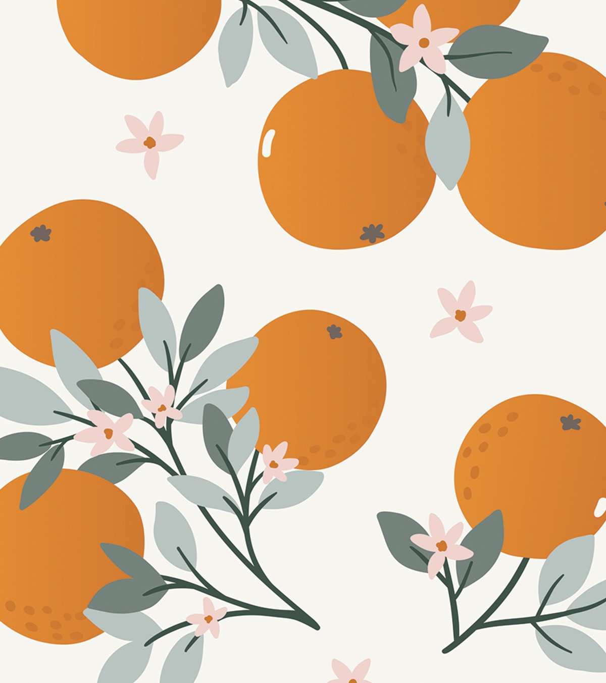 Louise - Children's Poster - Oranges
