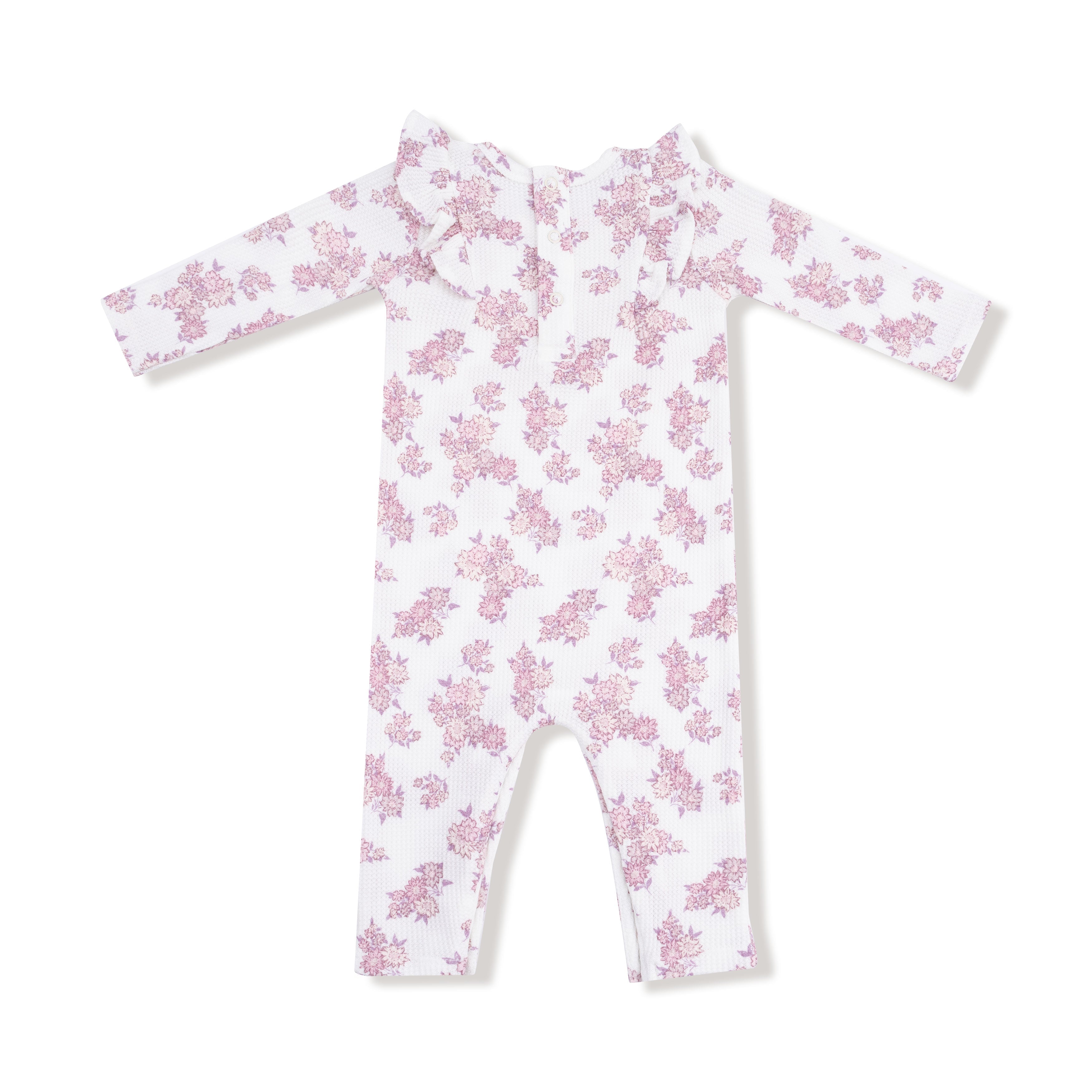 Long Sleeve Ruffle Romper