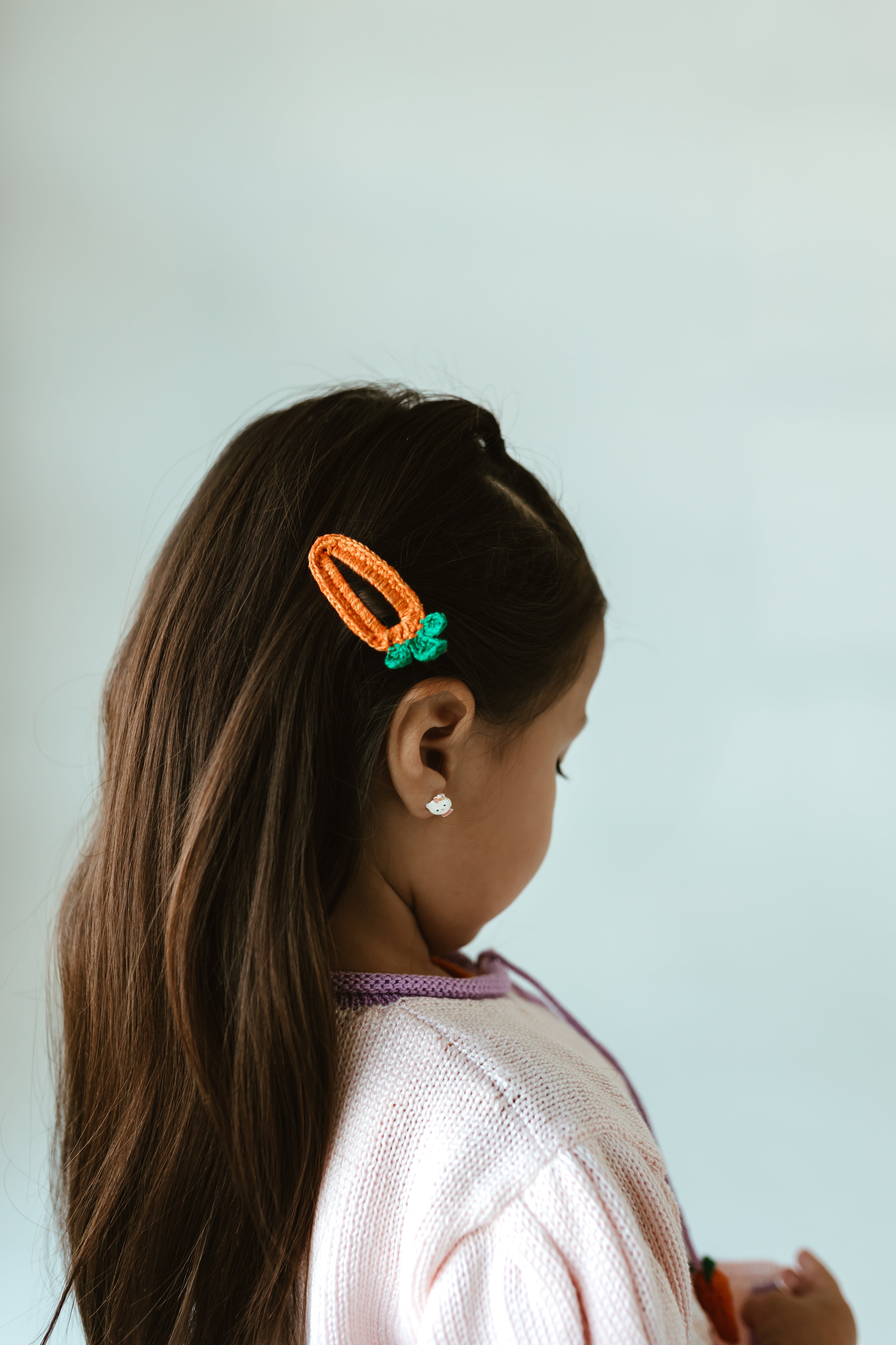 Carrot Easter Barrettes