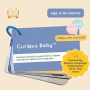 Curious Baby Speech & Language Cards (0-36 Months)