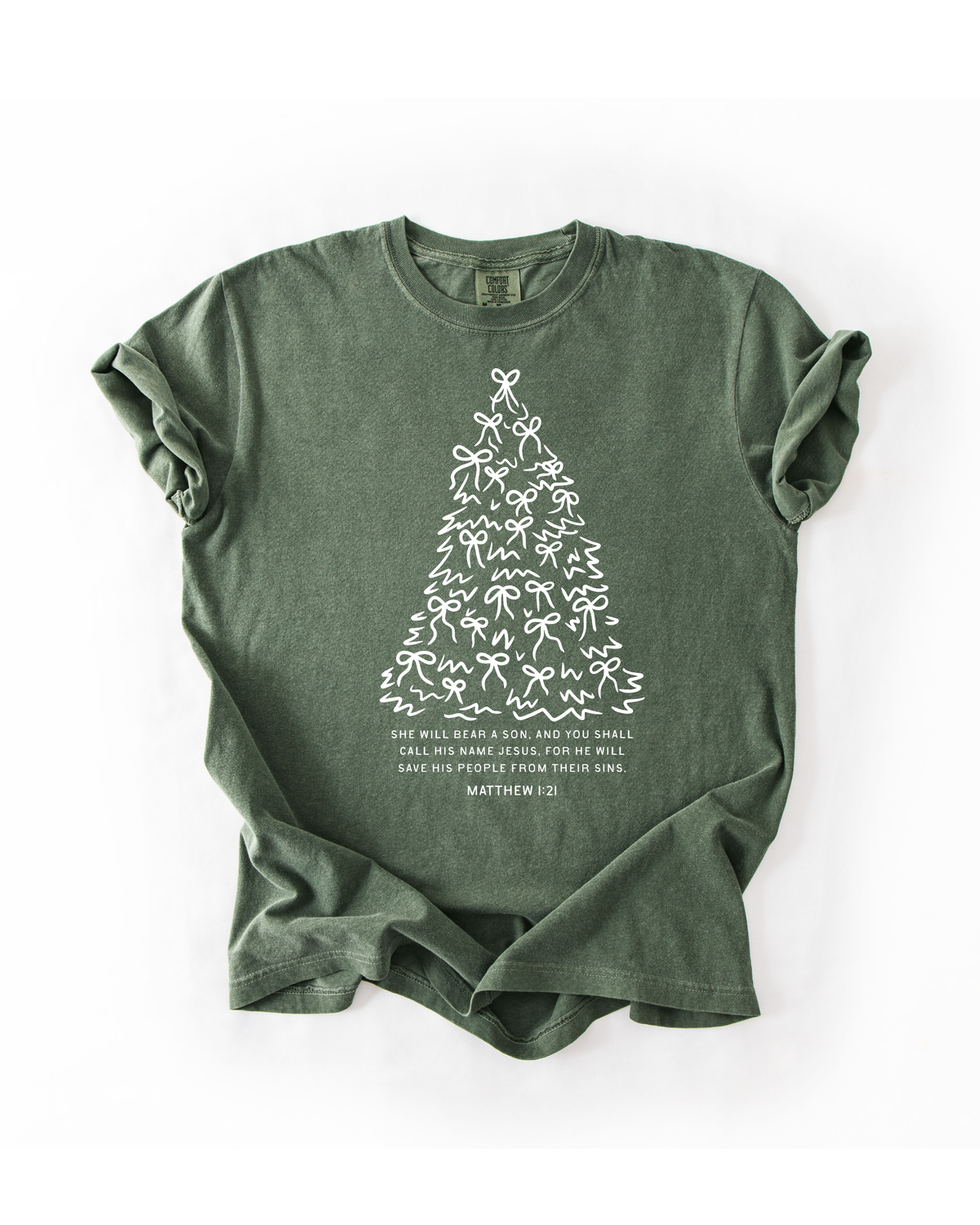 The Angel's Message Tee - Matthew 1:21