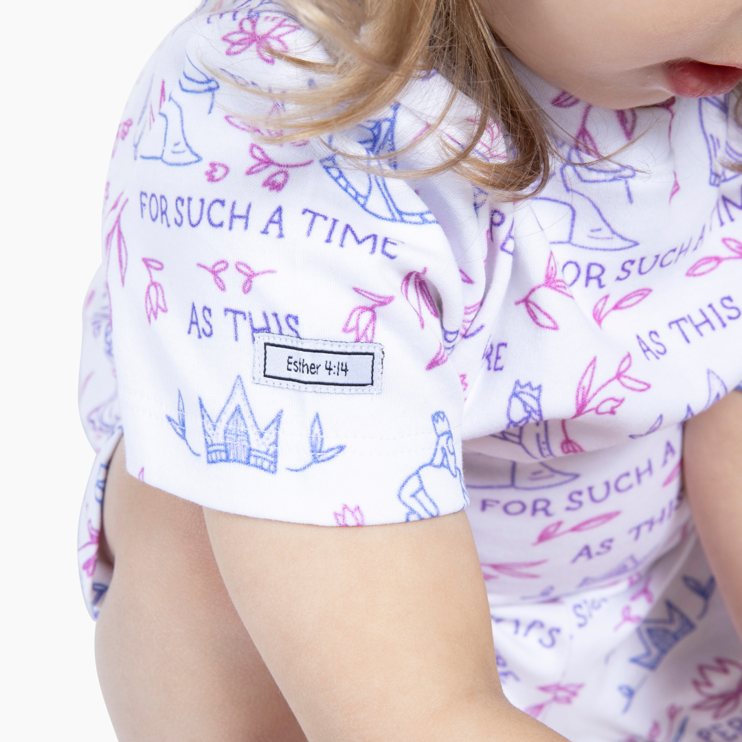 Queen Esther Pj Shorts Set Cotton