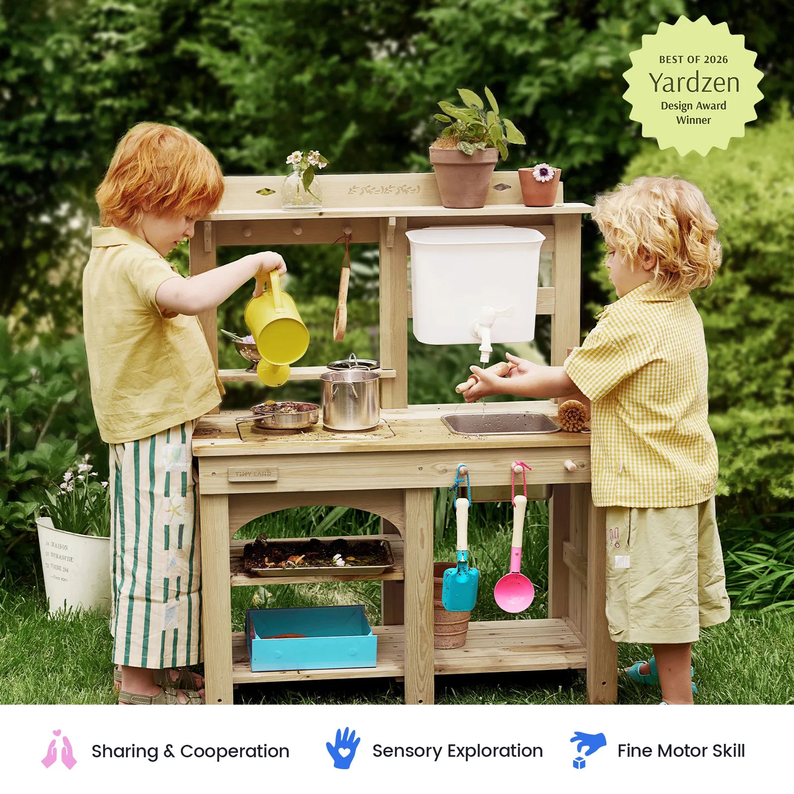 ® Mud Kitchen - Duoplay Outdoor Play Kitchen For Kids