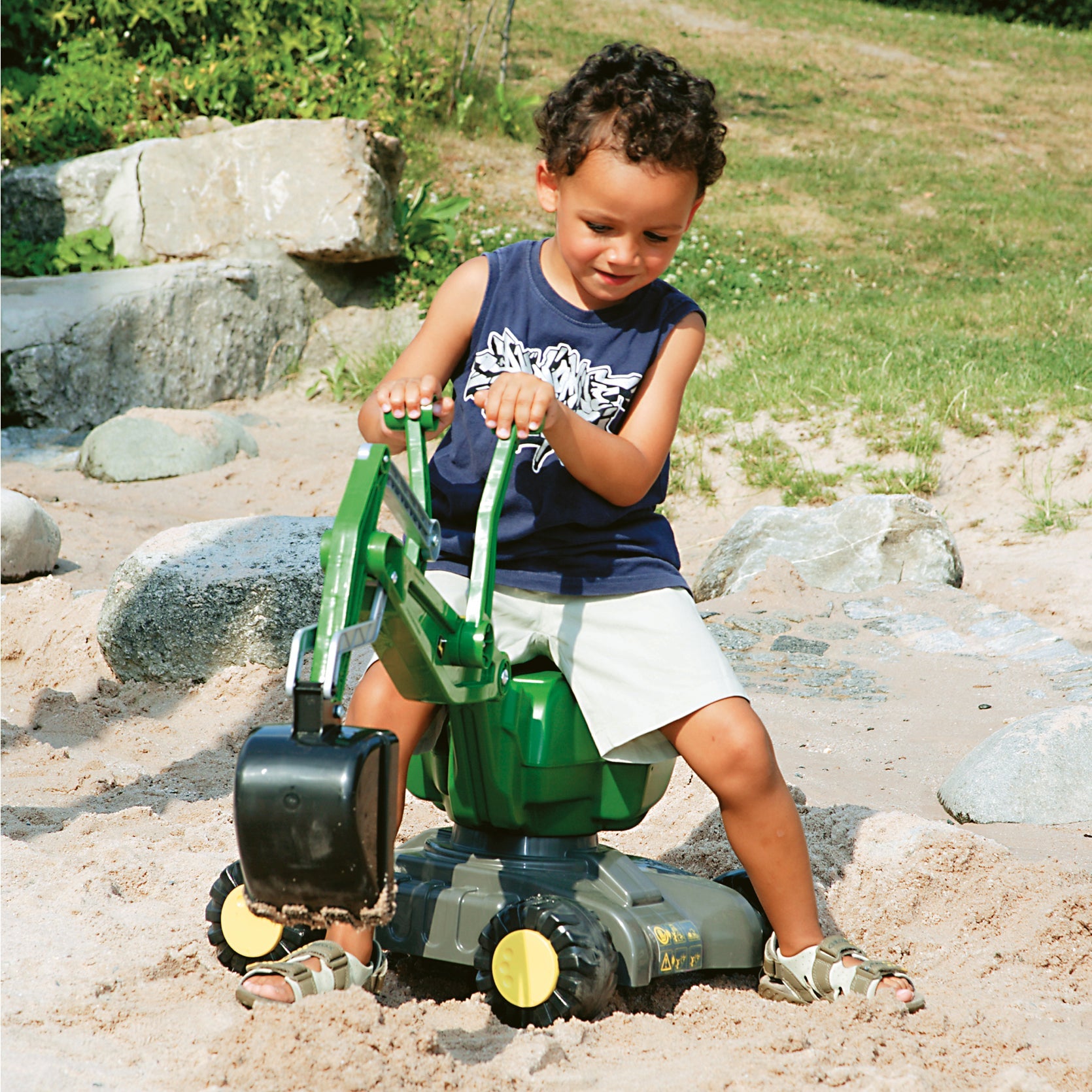 John Deere Ride-on Digger