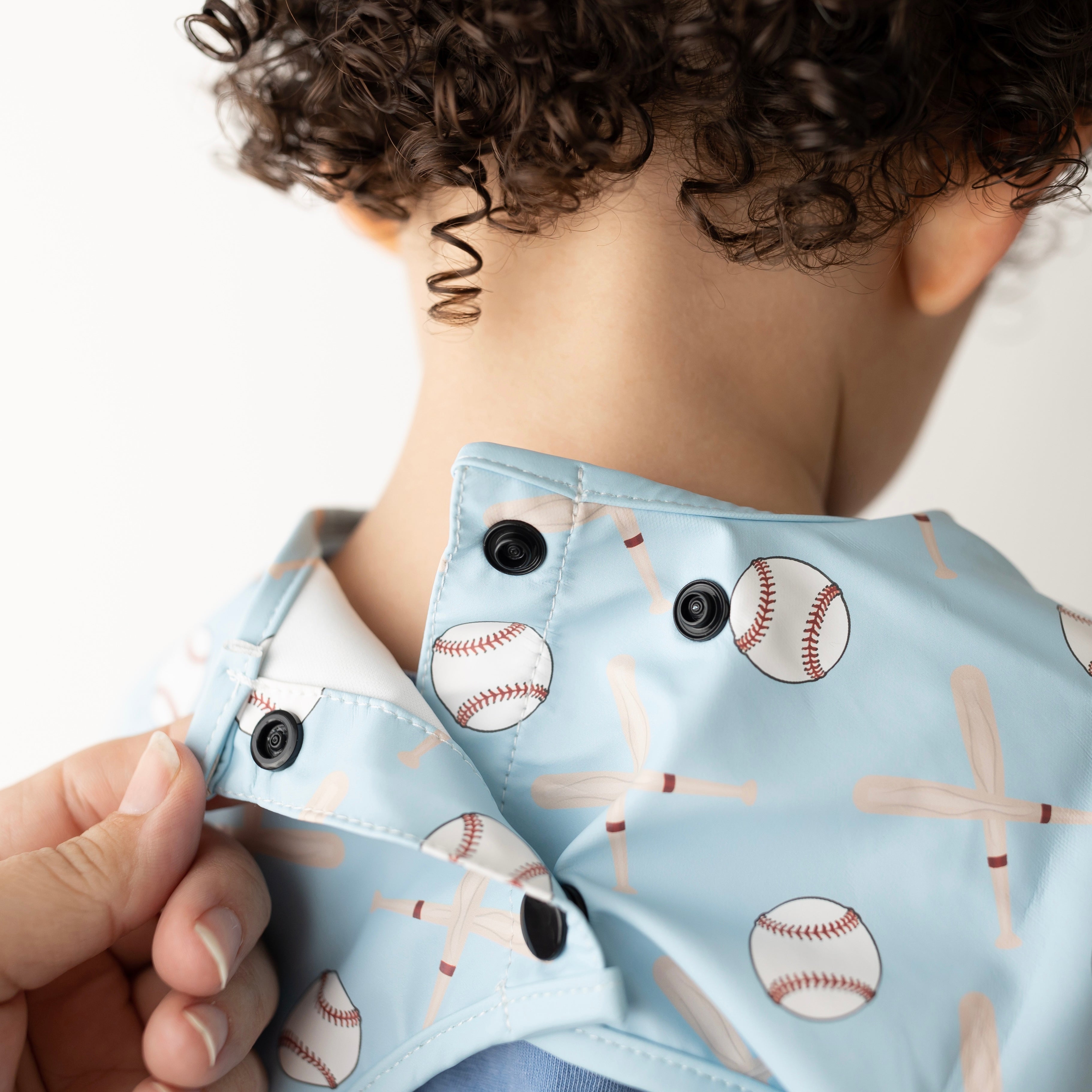 The Grayson Long Sleeve Bib - Baseball