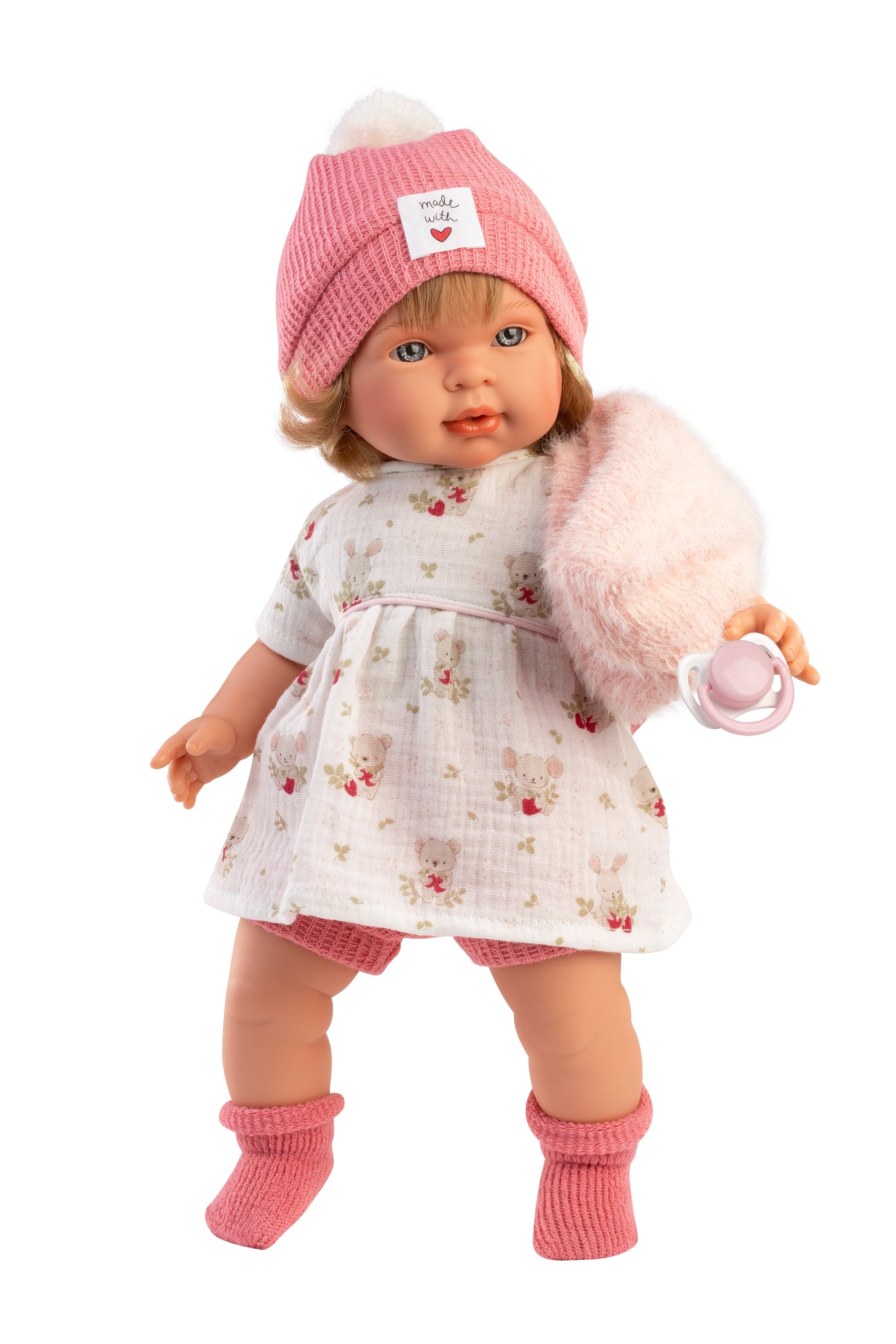 16.5" Soft Body Baby Doll Milana
