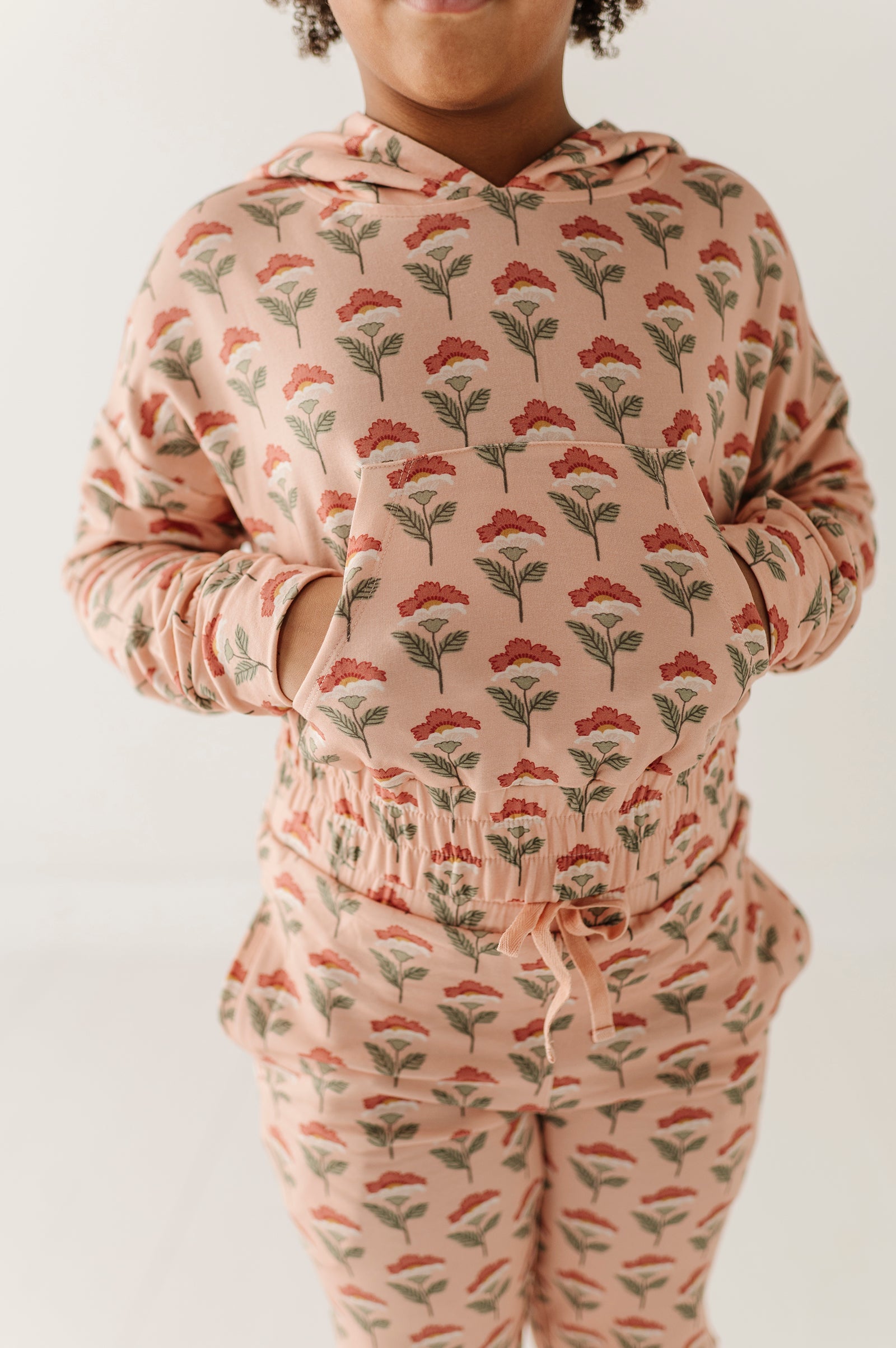 Girls Hoodie Pullover In Naiara Floral