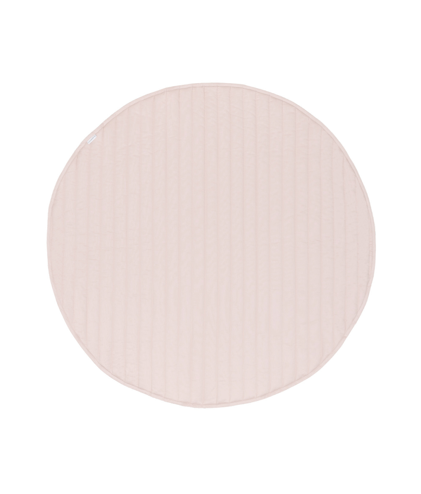 Quilted Cotton Reversible Playmats | Stripes - Blush