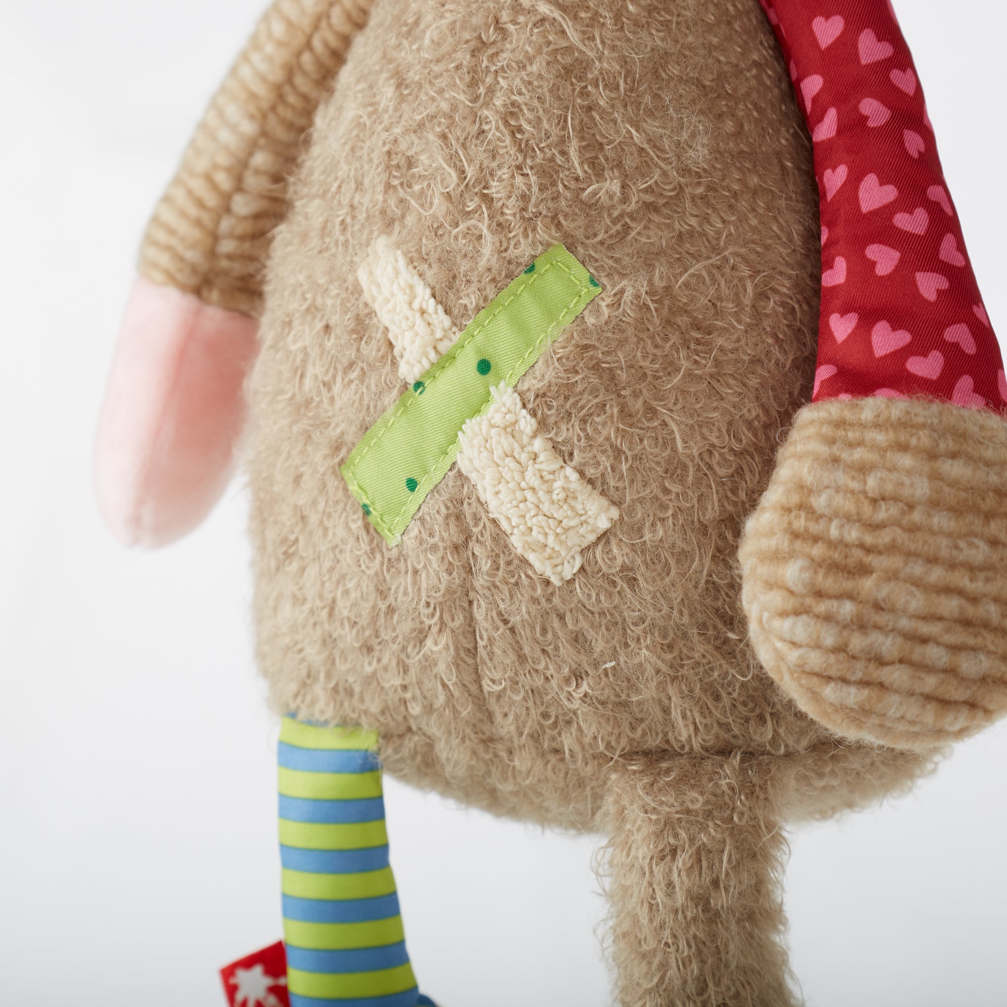 Patchwork Bear Plush Toy