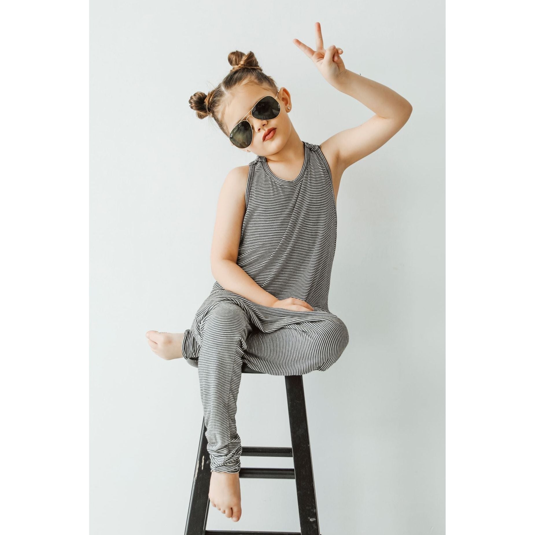 Romper Fine Stripes