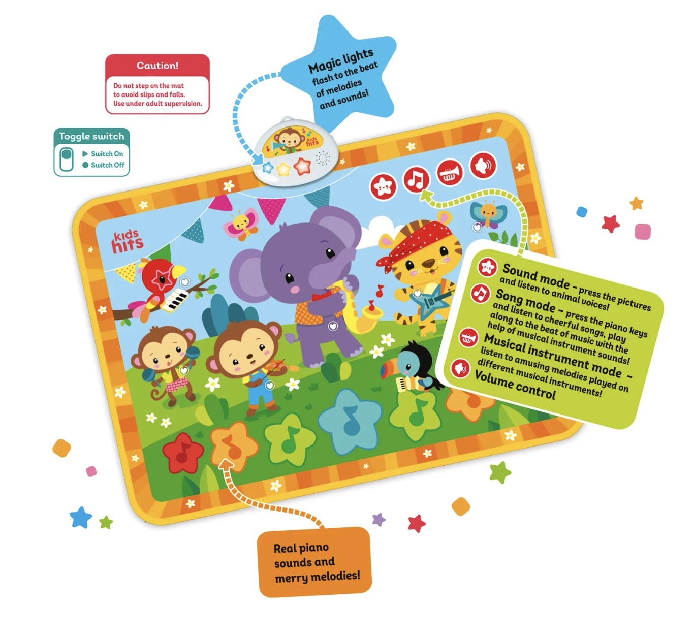 Kids Hits - Baby Concert Light And Sound Mat