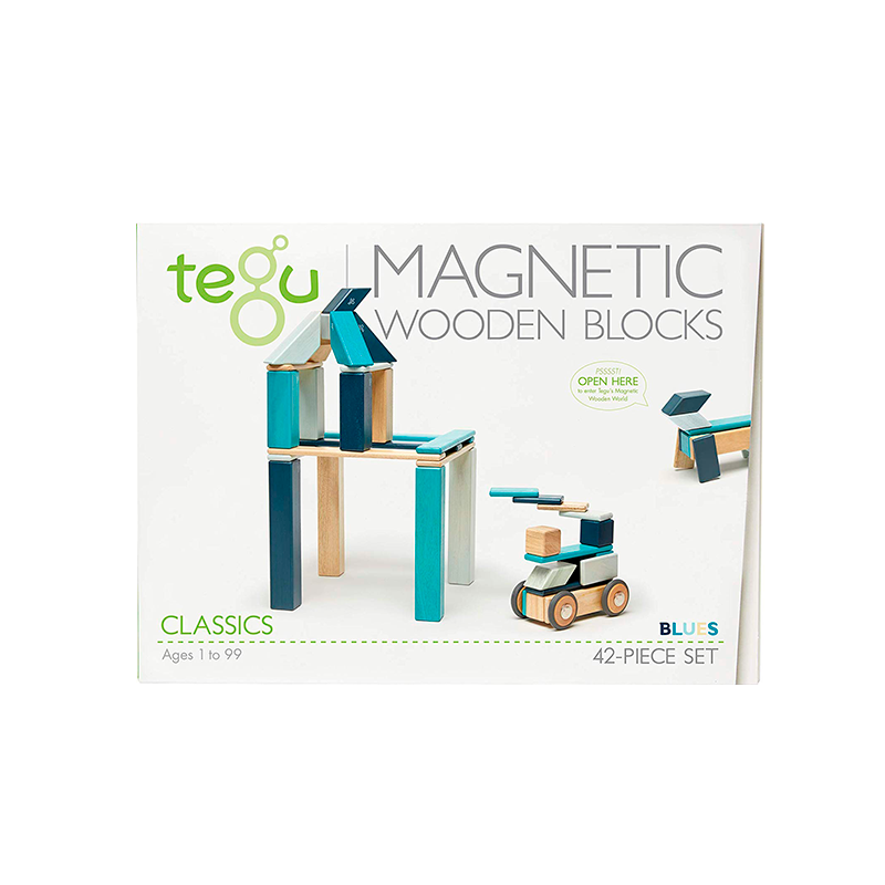 42-piece Set <br>magnetic Wooden Blocks <br>tegu Classics