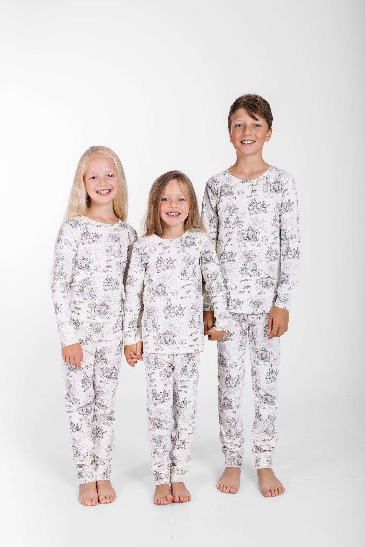 O Little Town Of Bethlehem Long Sleeve Pj Set Cotton