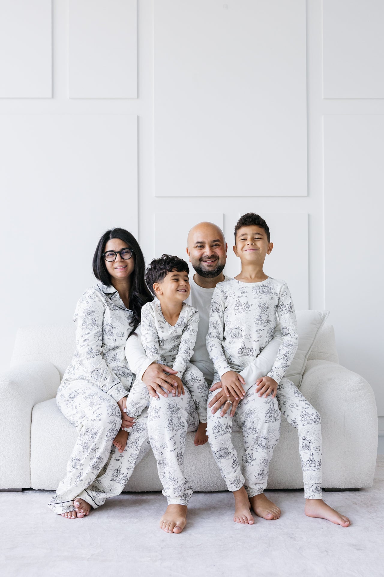 O Little Town Of Bethlehem Long Sleeve Pj Set Cotton