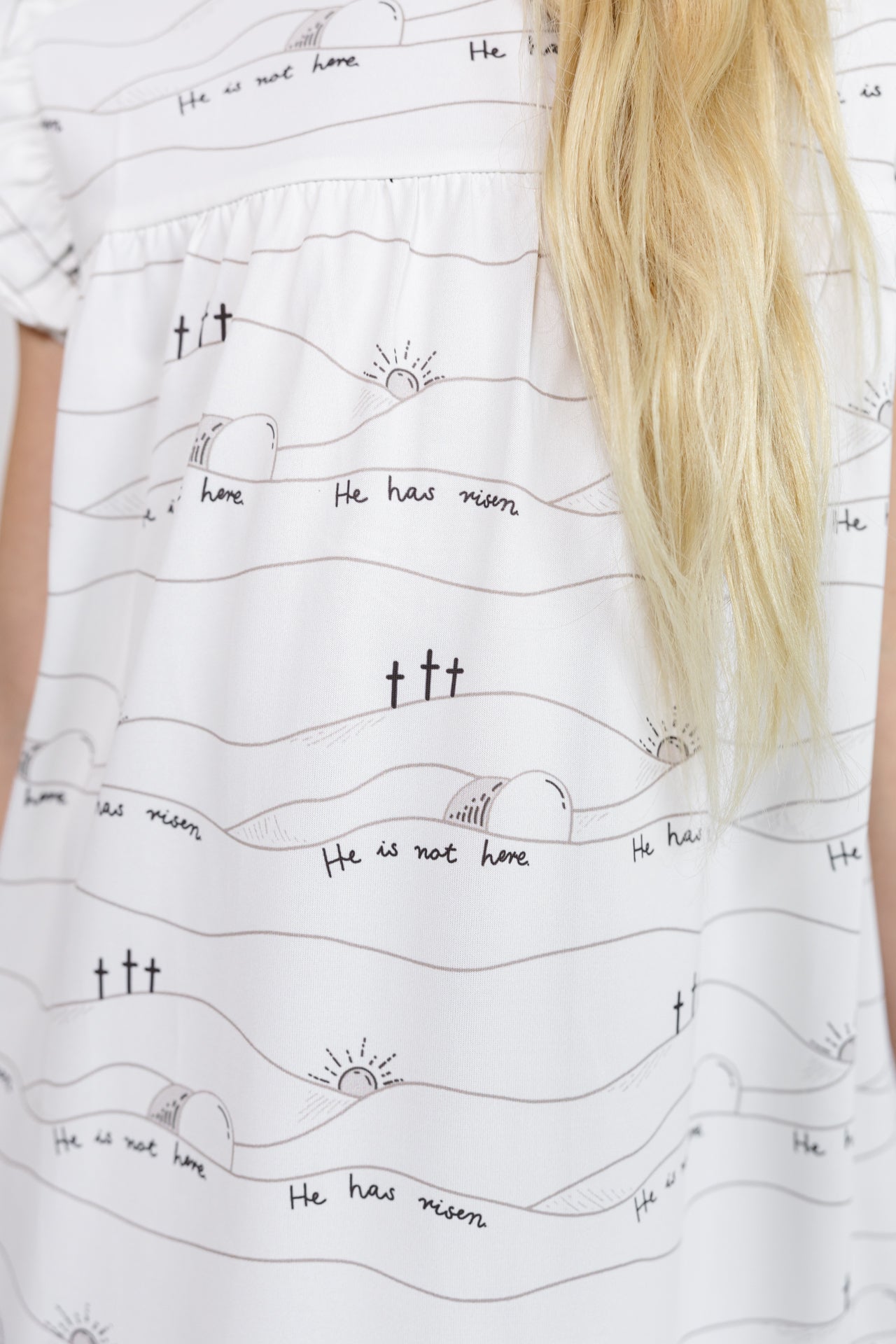 Early Sunday Morning Pj Girls Nightgown Polyester