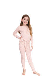 Salvation Garden Pink Pj Long Sleeve Set Bamboo