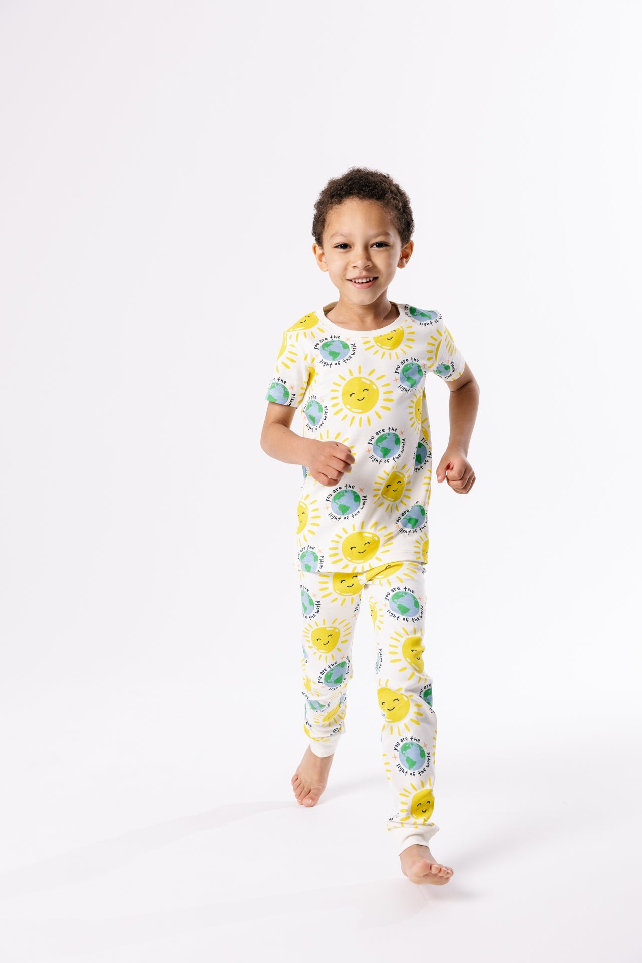 Light Of The World Short Sleeve Set Cotton