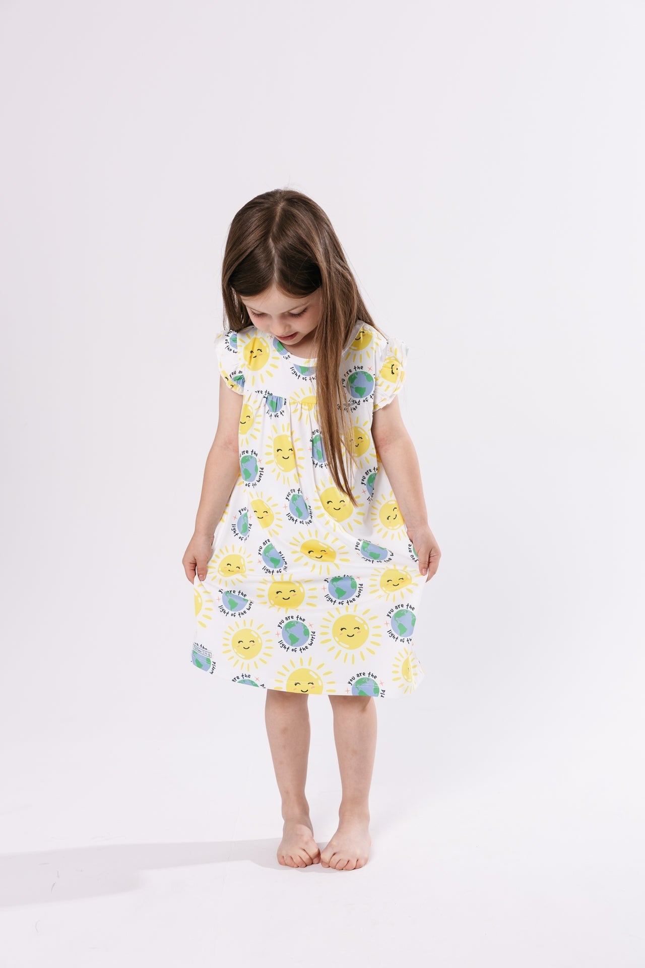 Light Of The World Pj Girls Nightgown Polyester