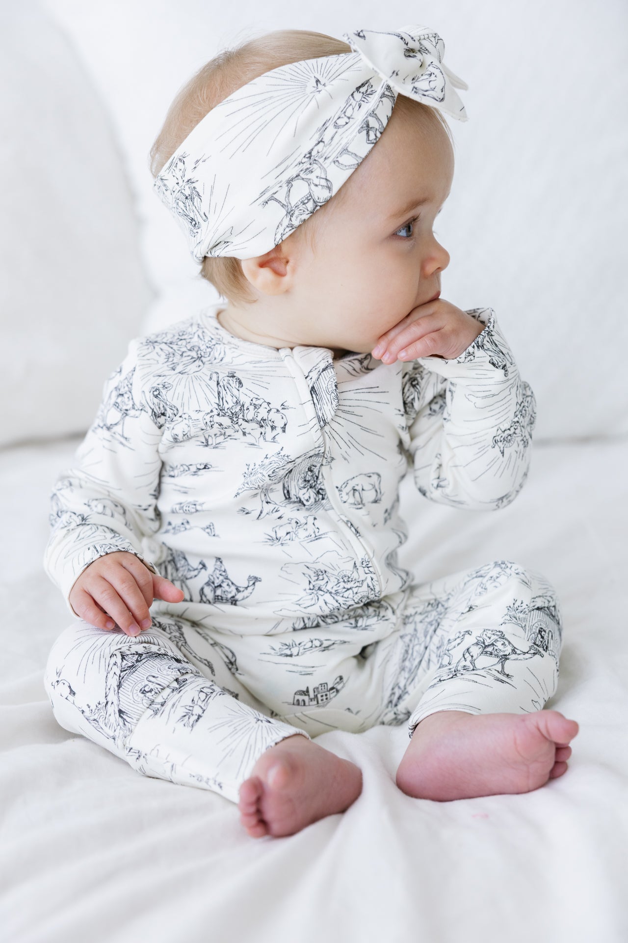 O Little Town Of Bethlehem Headband Cotton