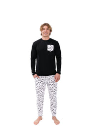 He First Loved Us Men's Pj Set Cotton