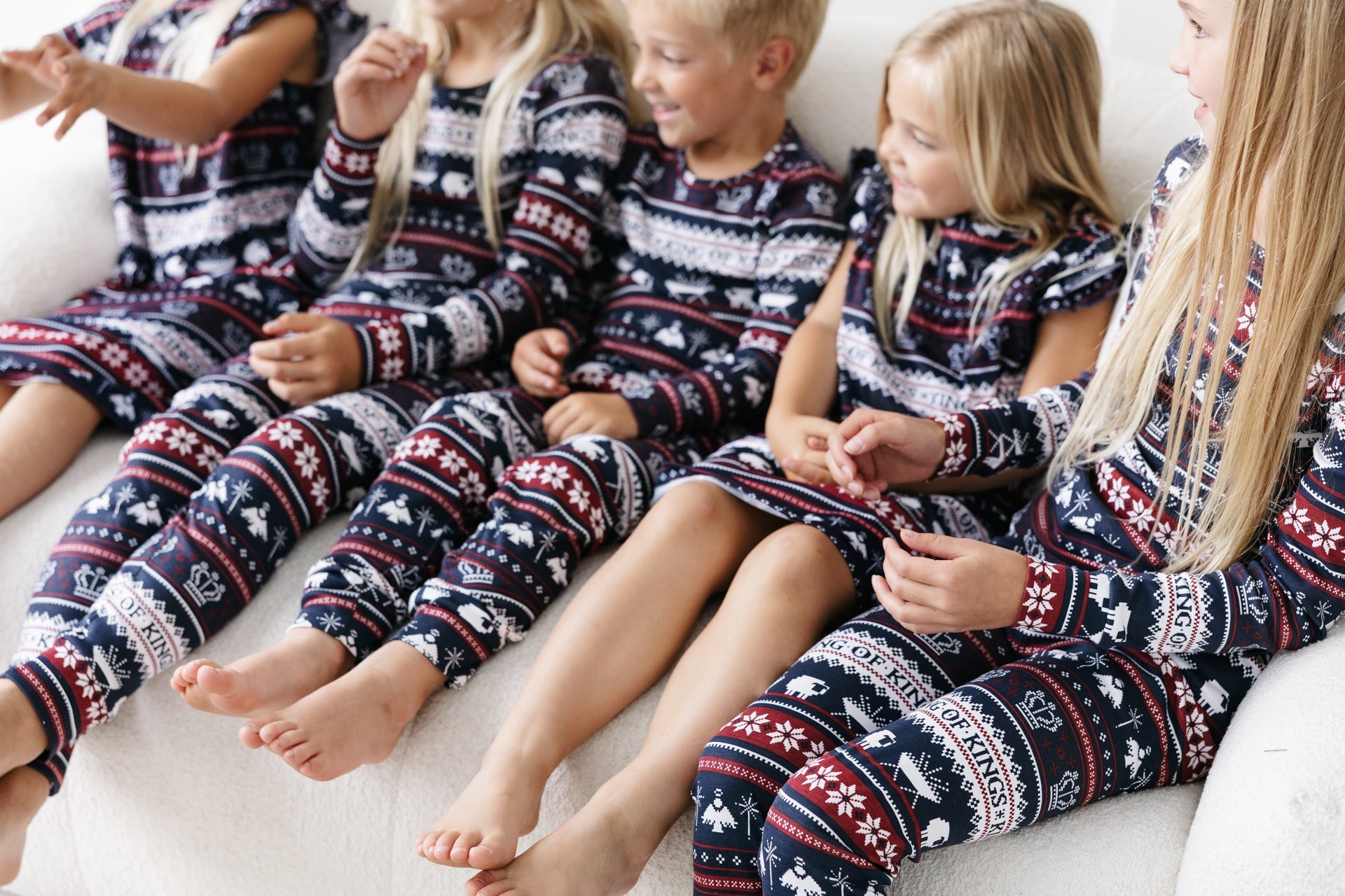 King Of Kings Midnight Blue Pj Girls Nightgown Polyester