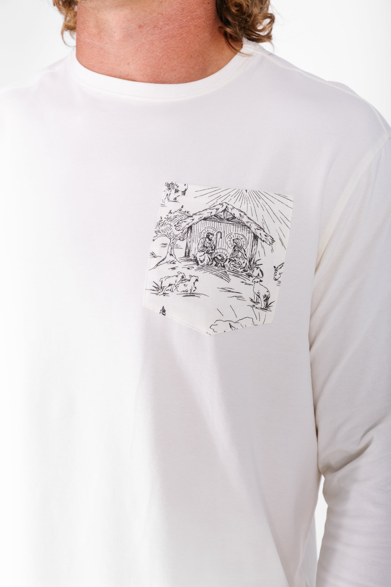 O Little Town Of Bethlehem Mens Pj Set Cotton