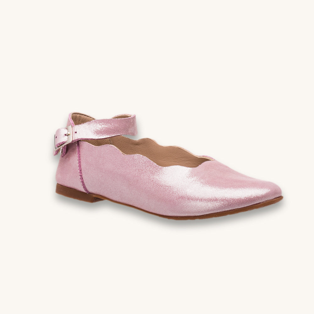 Ondina Ballet Flat | Carnation Pink Leather
