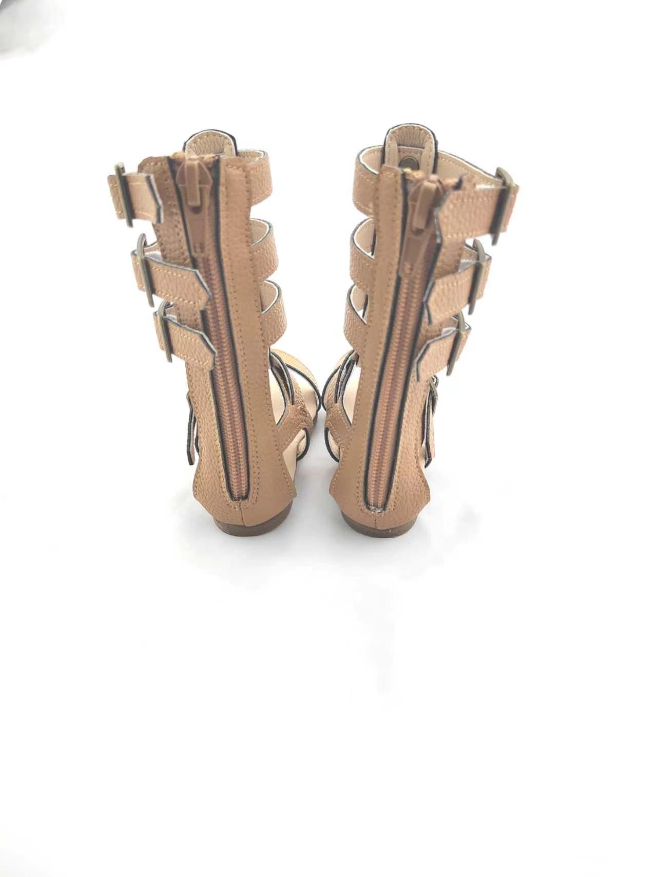 Maddie Gladiator Sandals - Honey