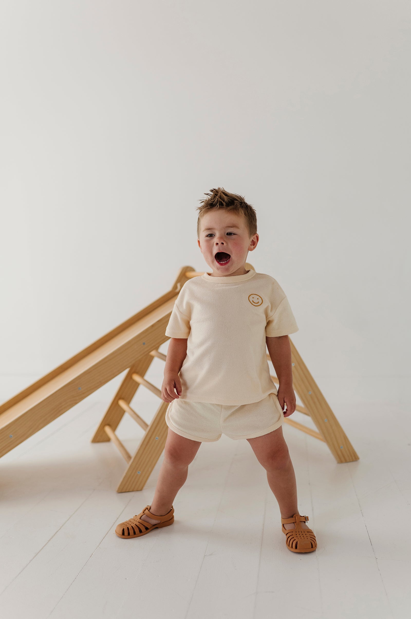 Short Sleeve Cotton Terry Set