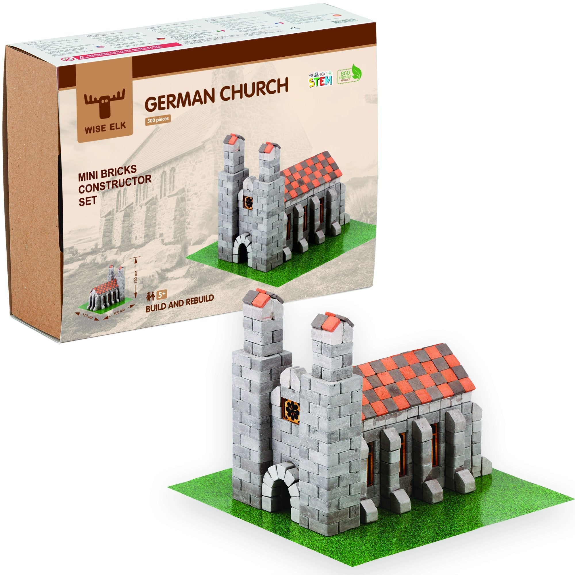 Wise Elk™ German Church | 500 pcs. by Wise Elk