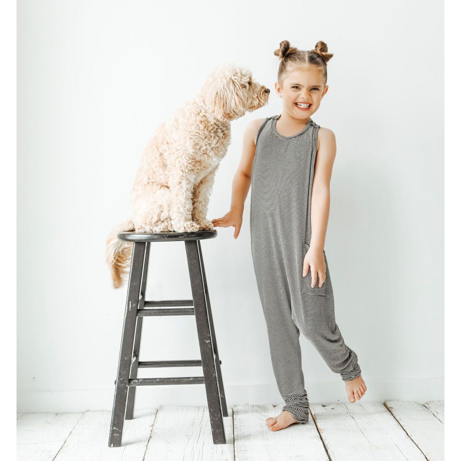 Romper Fine Stripes