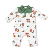 Long Sleeve Cowboy Romper