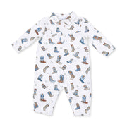 Buckaroo Boots - Long Sleeve Cowboy Romper