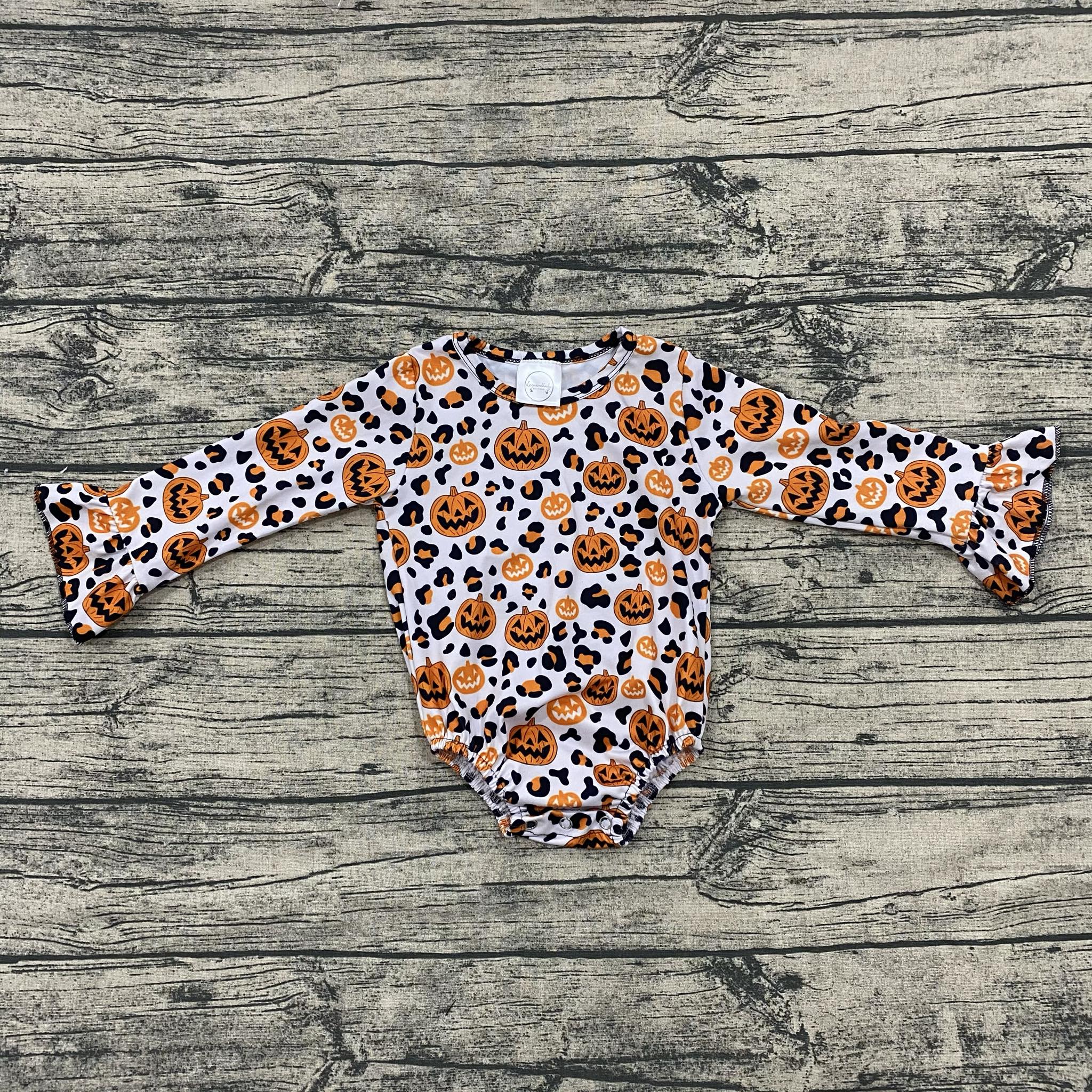 Leopard Pumpkins Long Sleeve Bell Leo