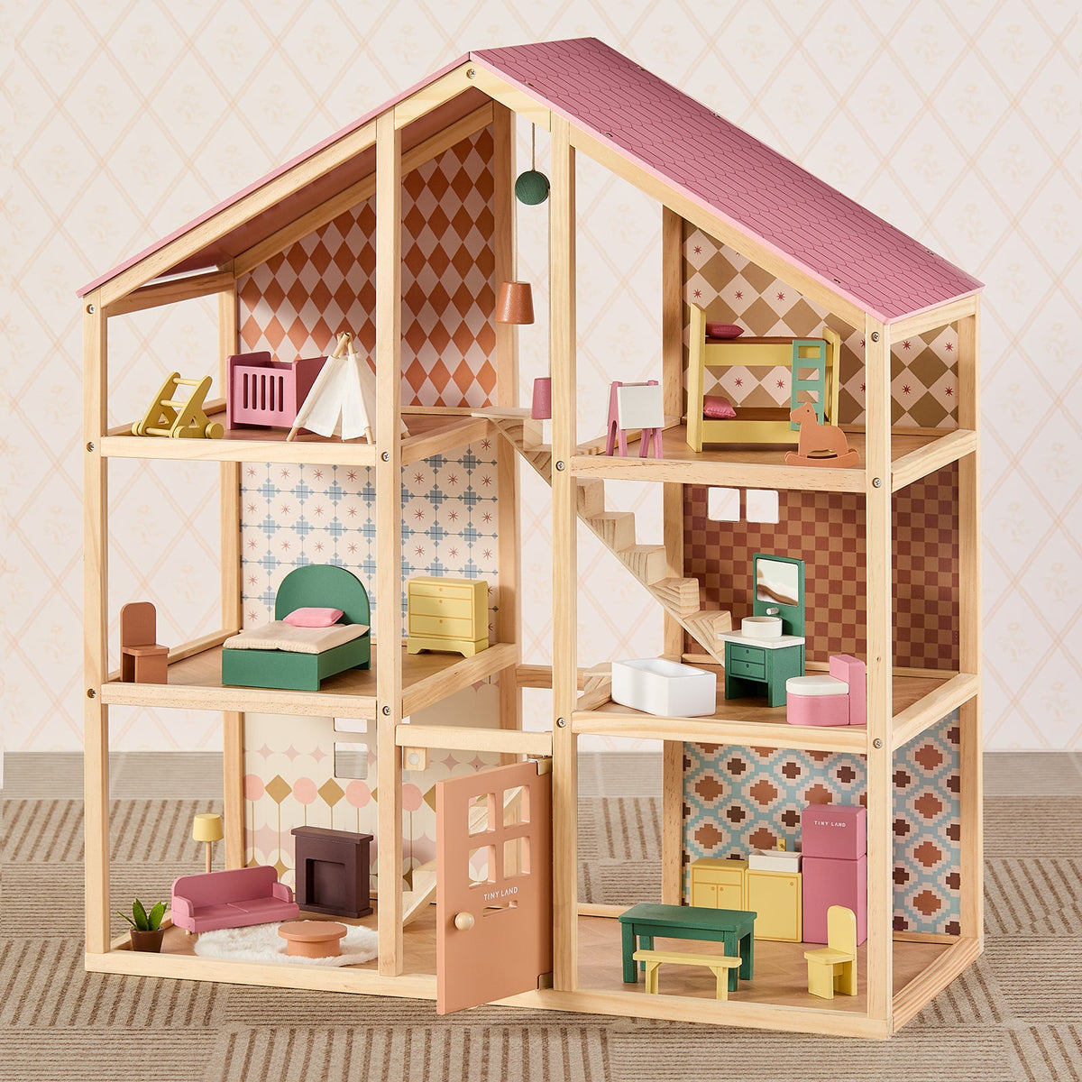® Sweetwood Dollhouse Without Dolls