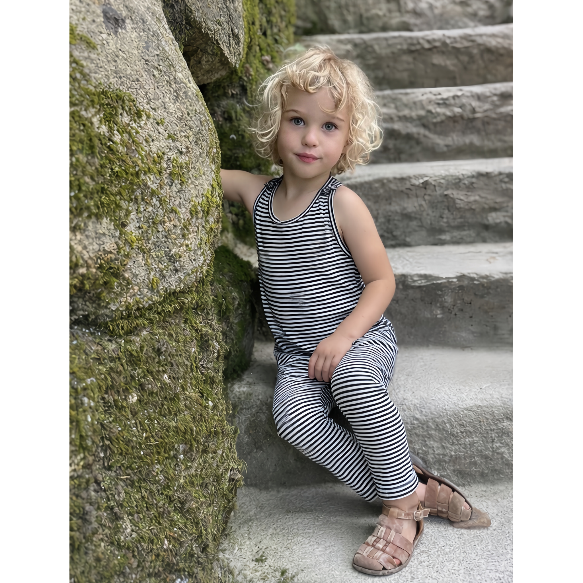 Romper Fine Stripes