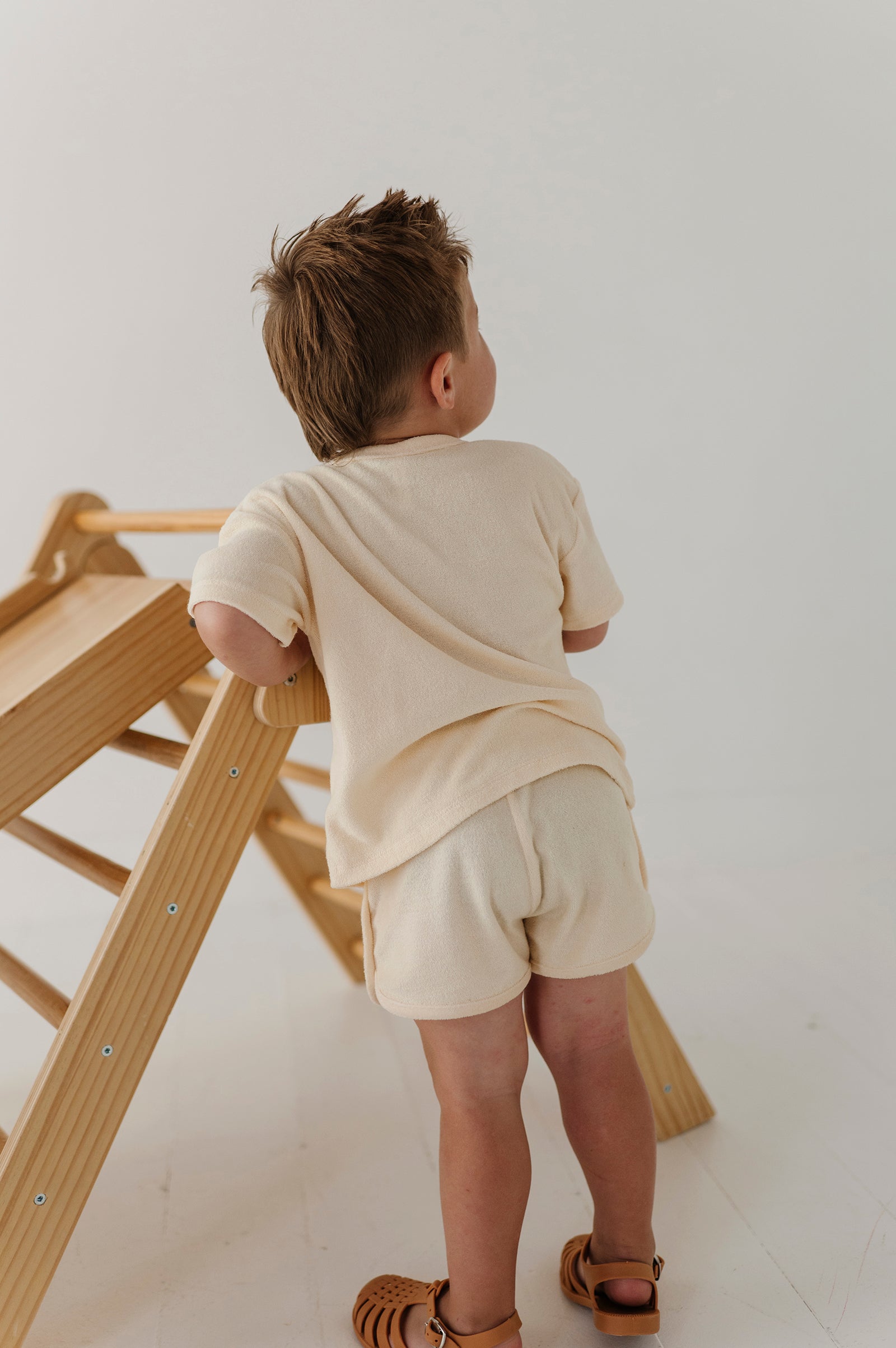 Short Sleeve Cotton Terry Set