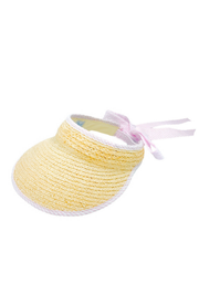 Sconset Straw Bow Visor (women)