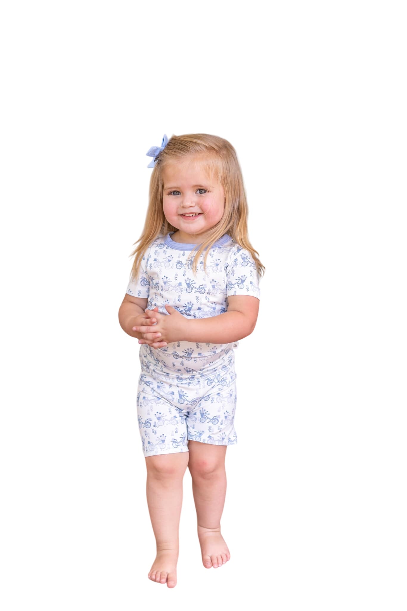 Pedal Around 2pc Bamboo Pajamas *see Size Notes