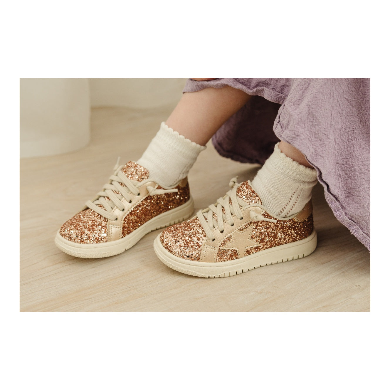 Kinley Star Glitter Sneaker