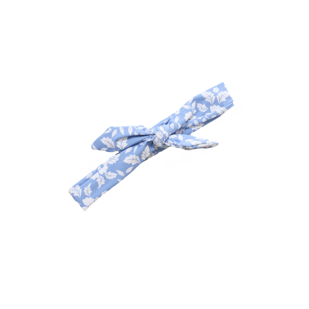 Perwinkle Floral Headwrap