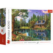 Red 4000 Piece Puzzle - Afternoon Idyll / Mgl