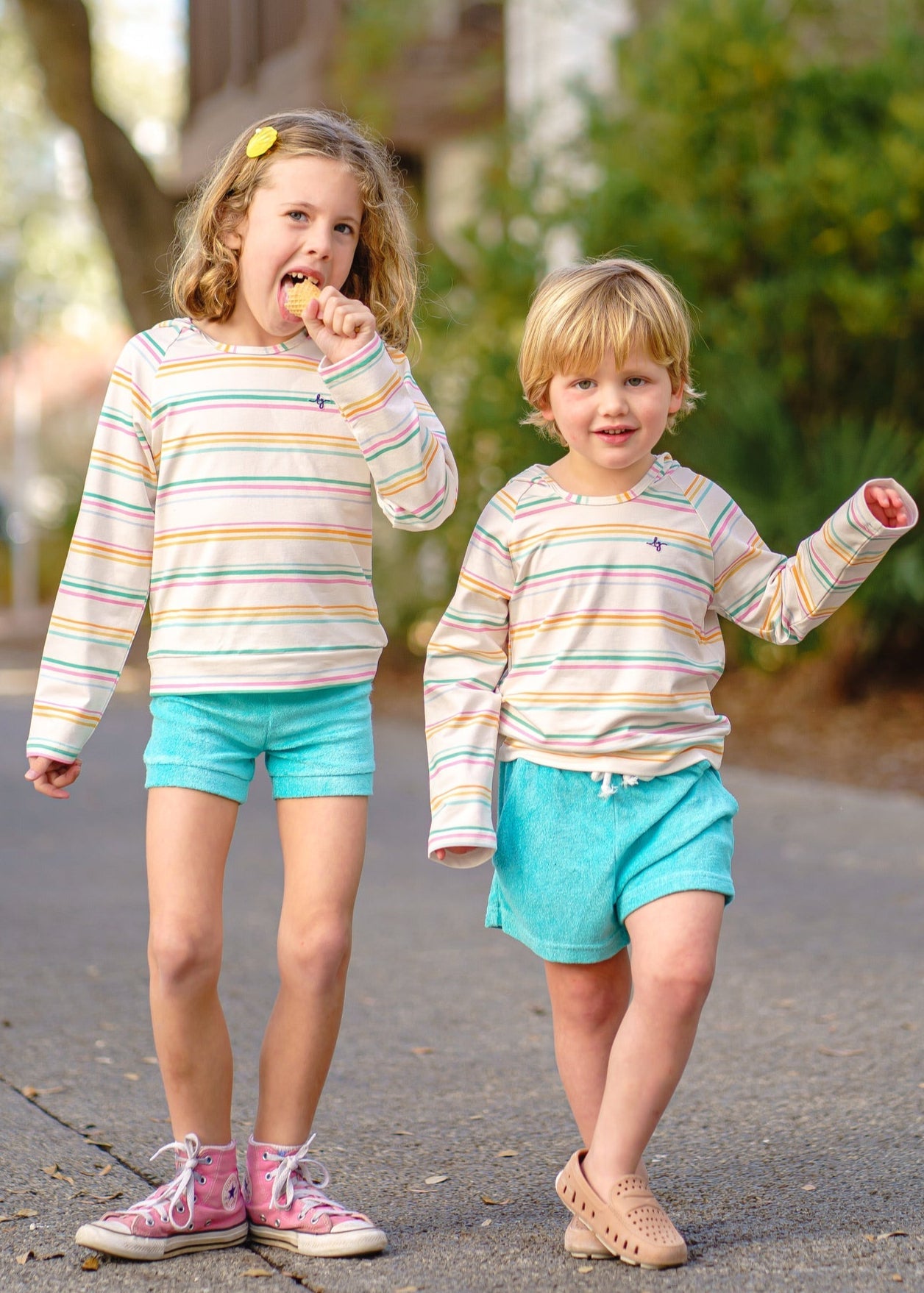 Seaside Stripes Hoodie